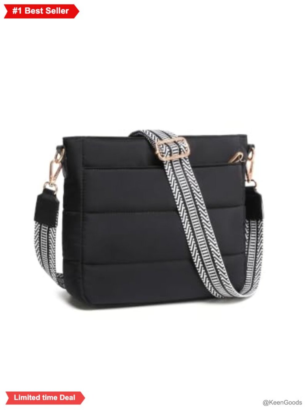 Anti Theft Crossbody Bag Small RFID Blocking Nylon Travel Purse